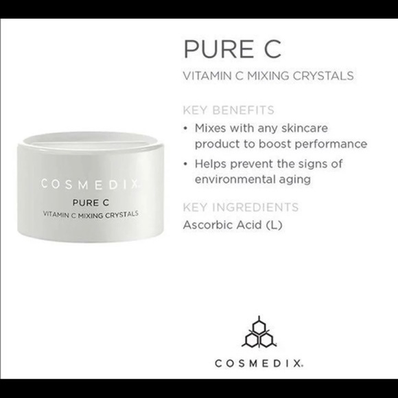 Cosmedix pure C mixing crystals BNIB - Picture 2 of 5